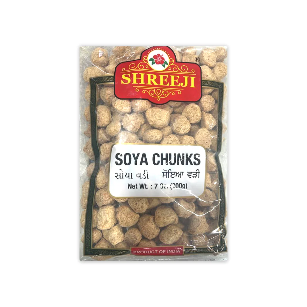Dried soya chunks packet