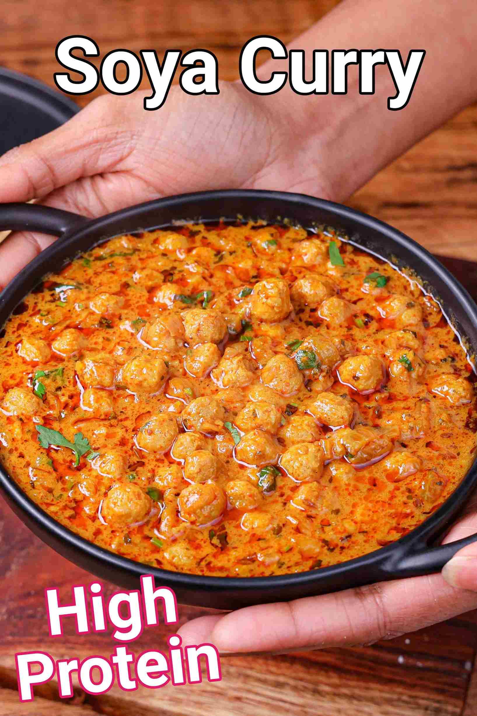 Soya chunks curry