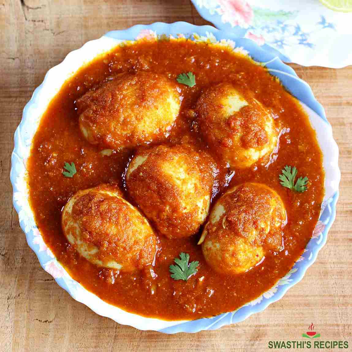 Egg curry dish