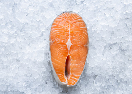 Fresh fish on cutting board